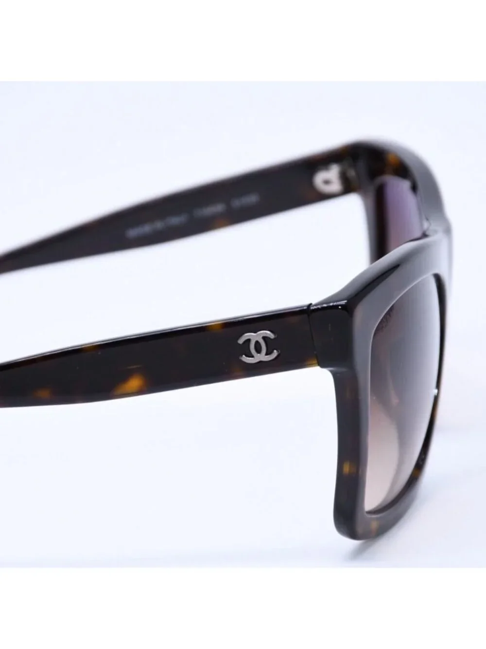 Chanel Sunglasses Eyewear CC Logo Brown Acetate